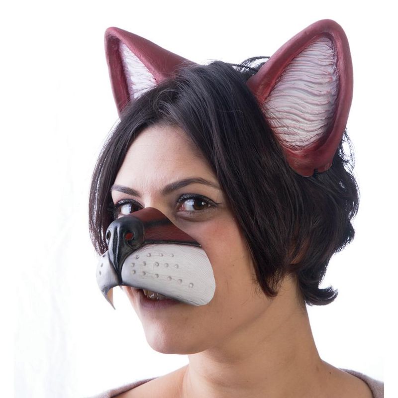 HMS What's Up Fox Adult Costume Ear Headband & Nose Set