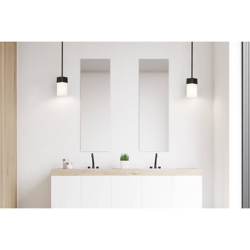 Ciara Springs Mini Pendant Bronze/White - EGLO