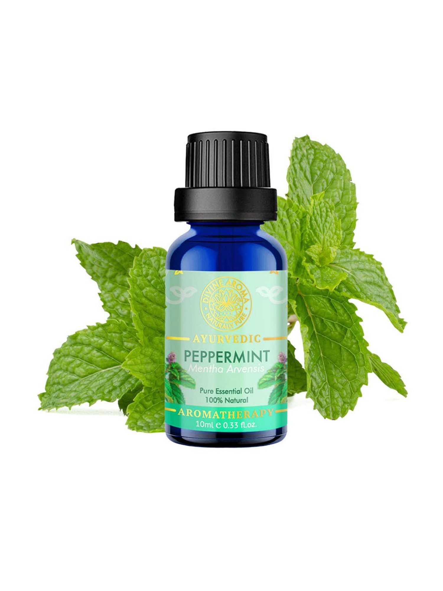 Divine Aroma Peppermint Essential Oil - 10 ml