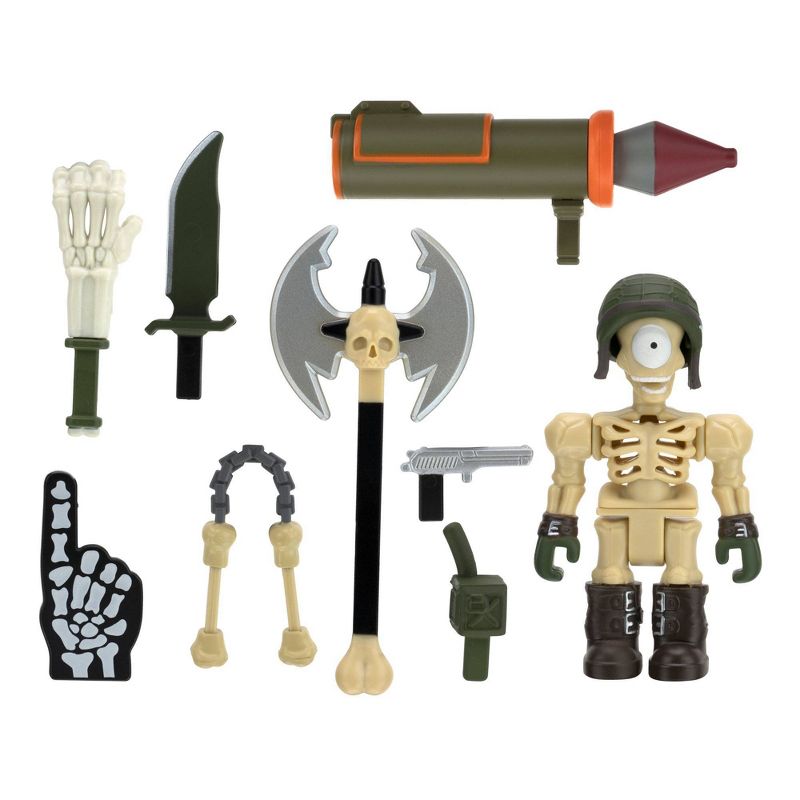 Roblox Avatar Shop Series Collection - Level 261 Undead Cyclops Soldier Figure Pack (Includes Exclusive Virtual Item)