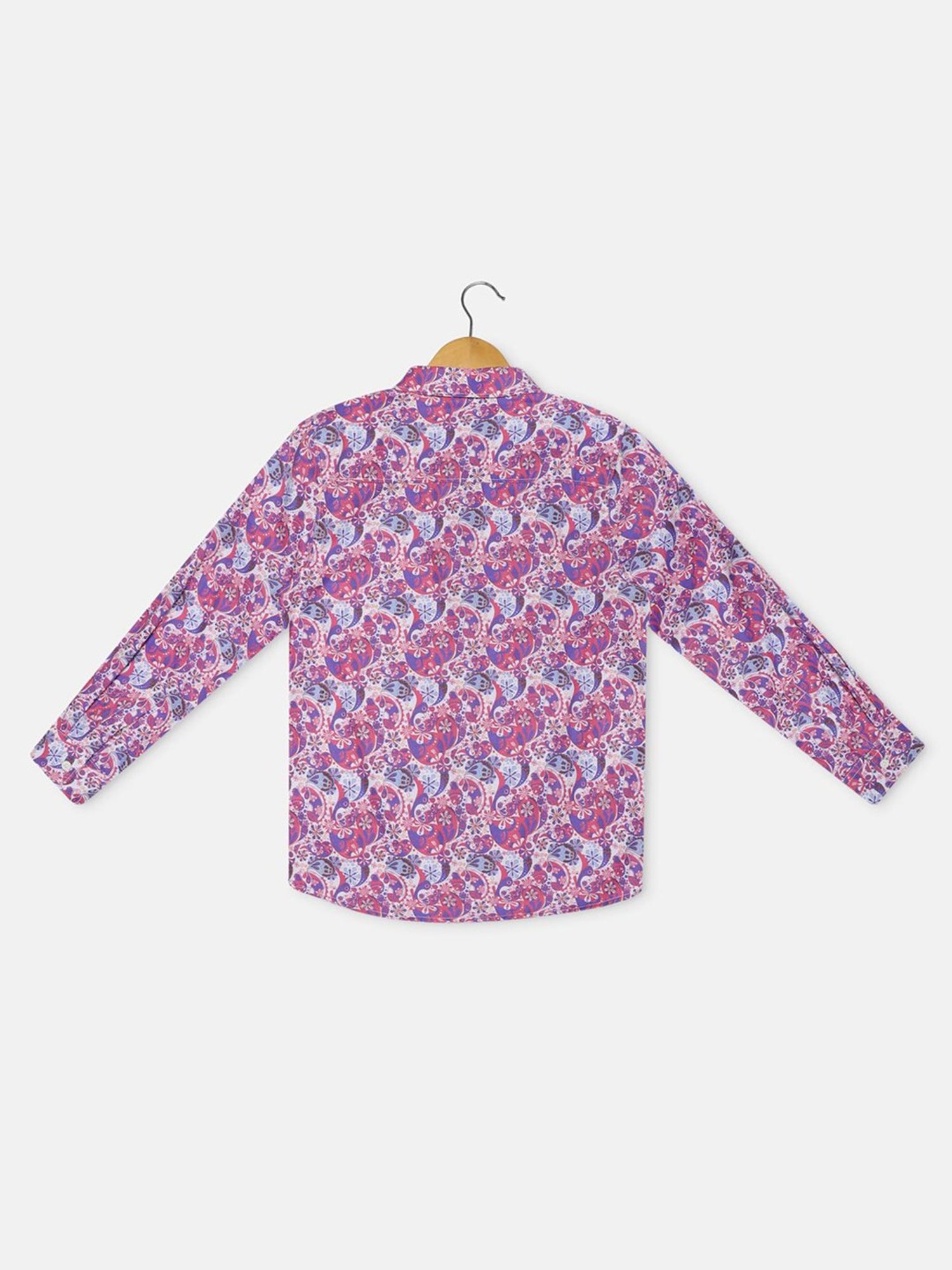 Allen Solly Junior Boys Multicolor Floral Print Shirt