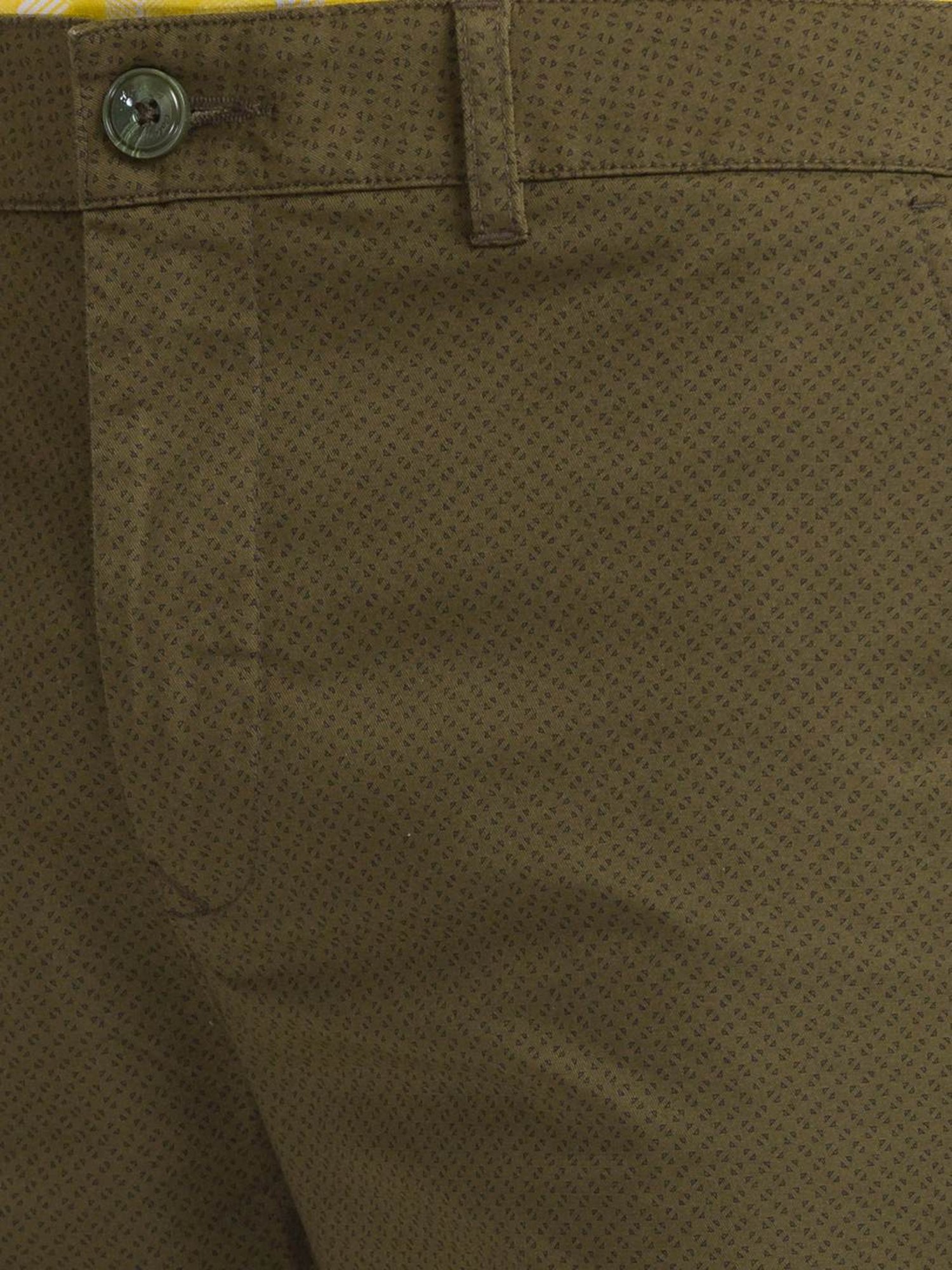 ColorPlus Brown Contemporary Fit Printed Shorts