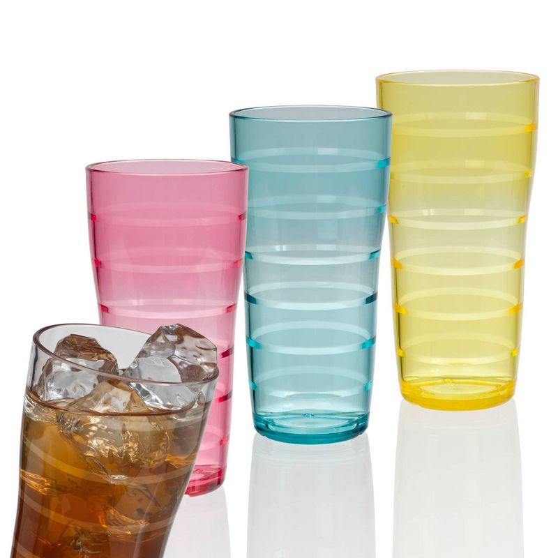 CreativeWare 26oz 8pk Acrylic Lemonade Tumblers