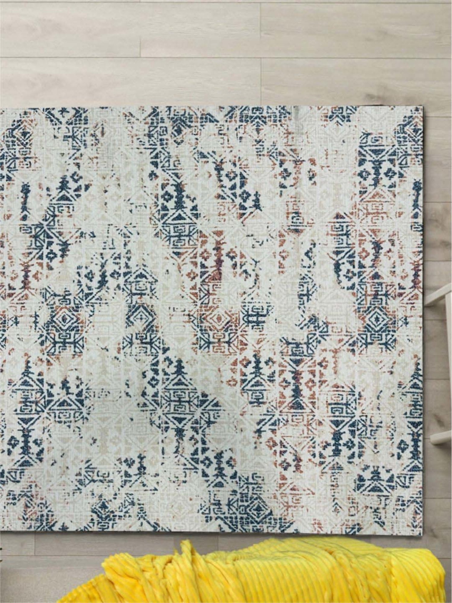 Urban Space Grey Chenille Anti-Skid Door Mat