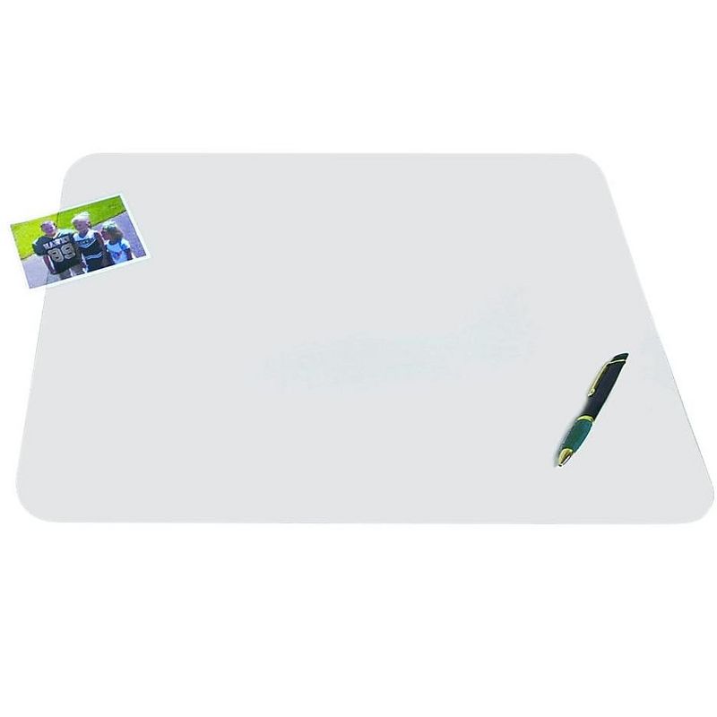 Artistic Krystal View Anti-microbial Plastic Desk Pad 36"L x 20"W 938182
