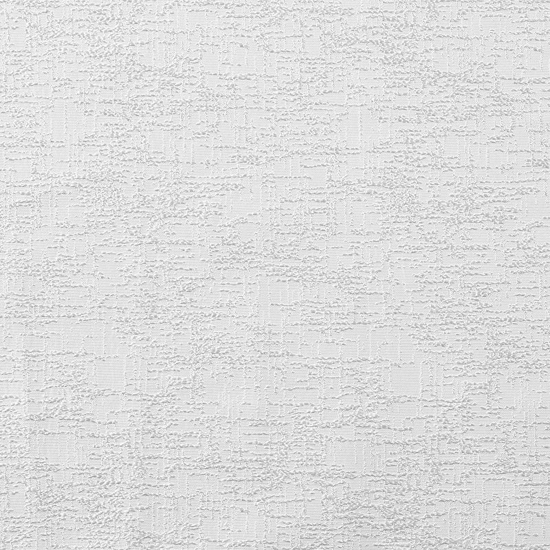 Set of 2 96"x52" Zeus Solid Textured Jacquard with Blackout Liner Hidden Tab Window Curtain Panel White - Exclusive Home