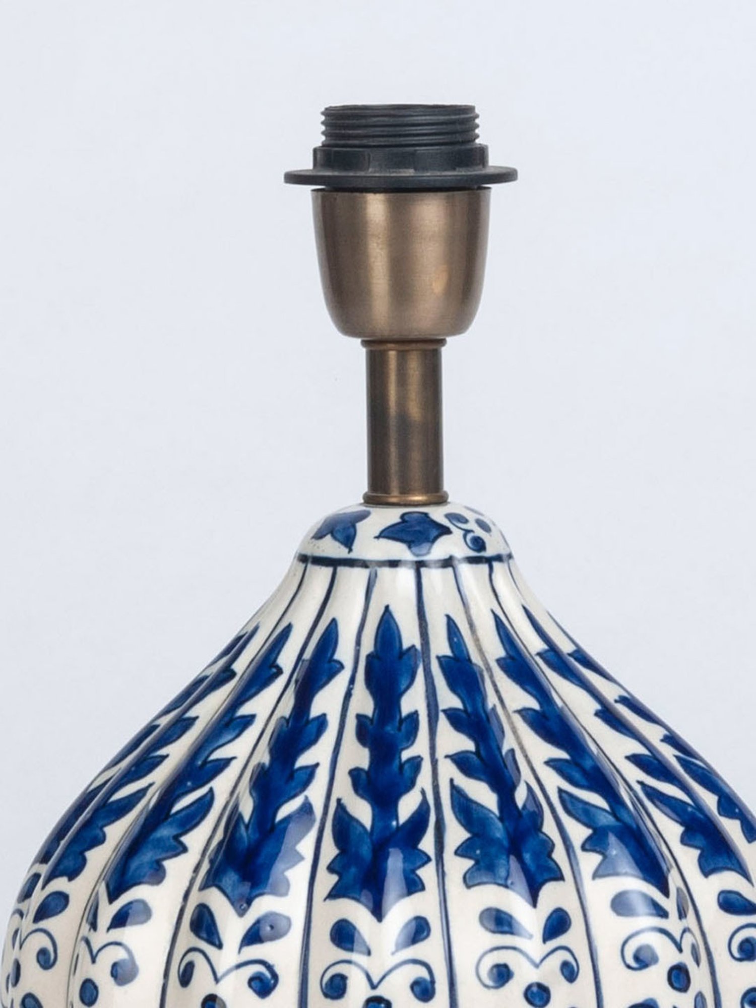 Possini Euro Design Modern Buffet Table Lamp Brushed Steel Tall Gourd White Drum Shade for Dining Room Bedroom Bedside