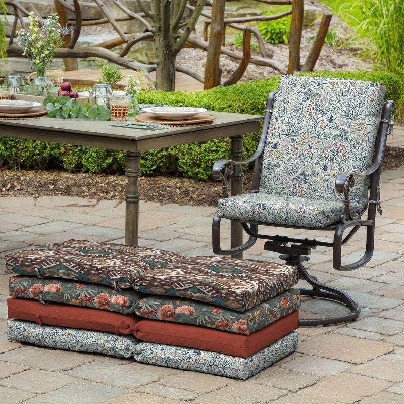Pistachio Botanical Outdoor Chair Cushion Green - Arden Selections