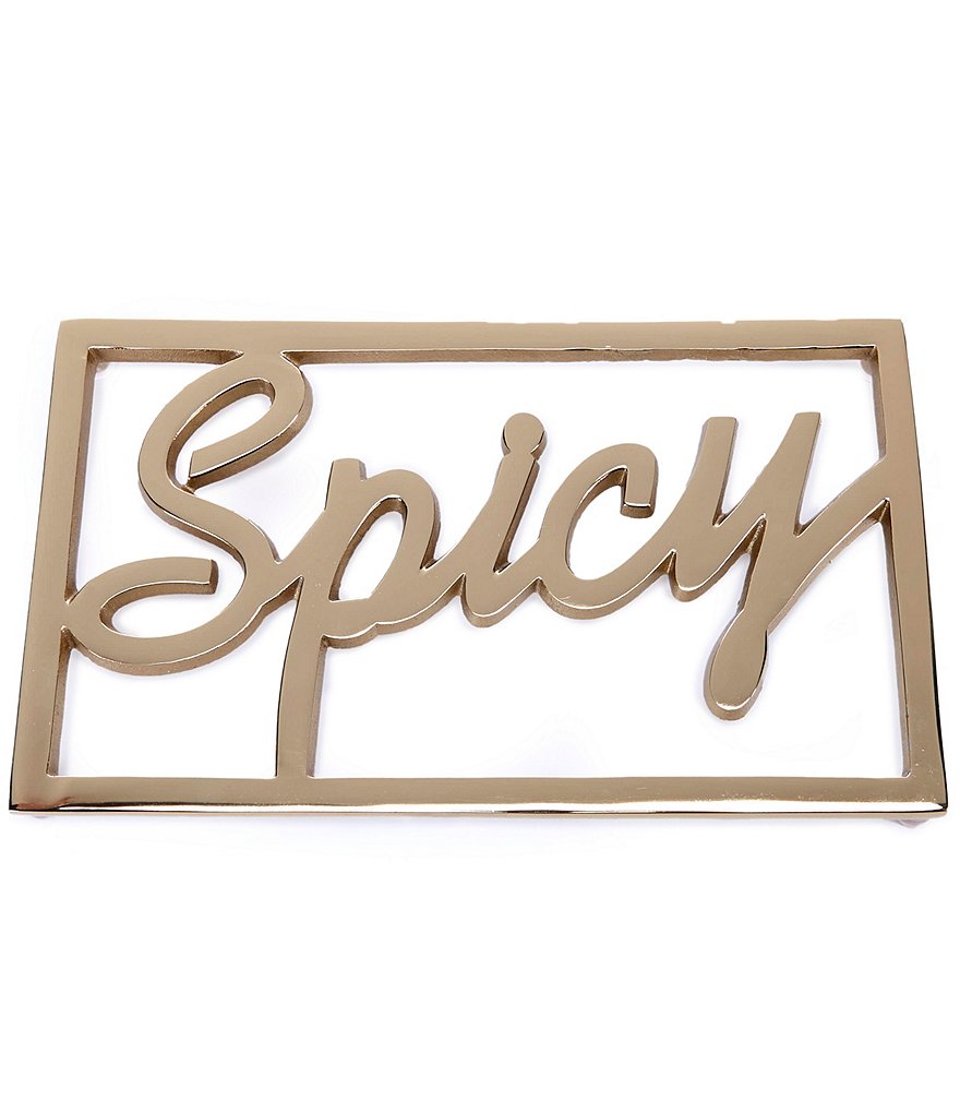 Southern Living #double;Spicy#double; Word Trivet