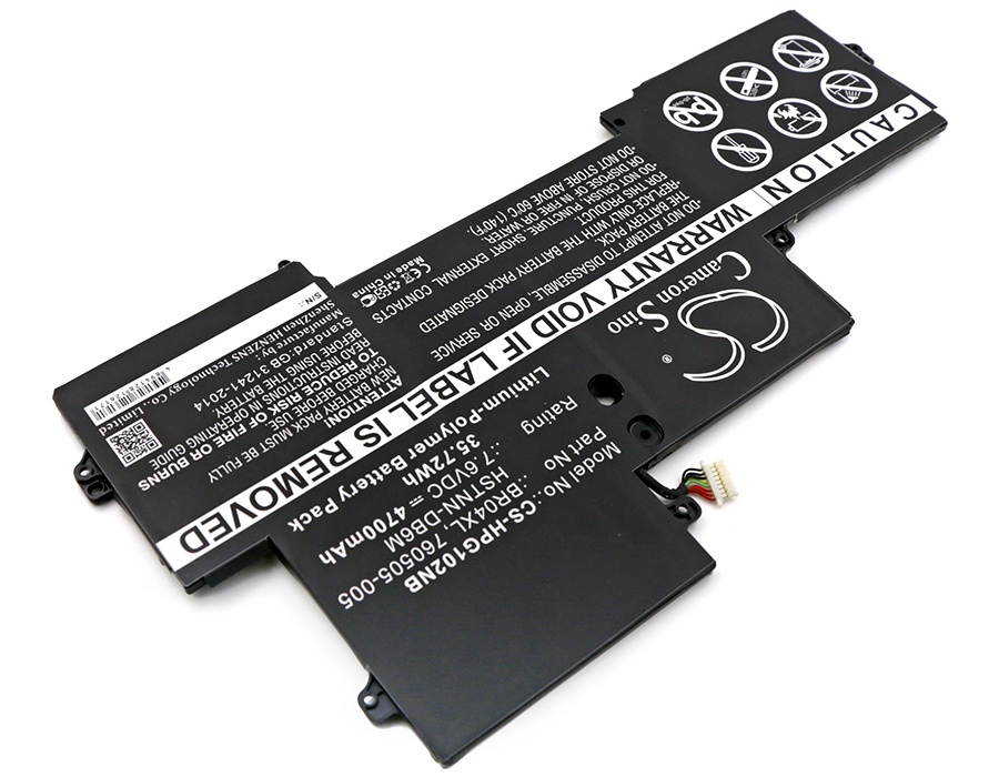 Battery Replacement for HP EliteBook Folio 1020 G1 M0D62P EliteBook Folio 1020 G1 EliteBook Folio 1020 G1 L7Z19P HSTNN-I28C 765605-005 BR04XL HSTNN-DB6M 760505-005 HSTNN-I26C