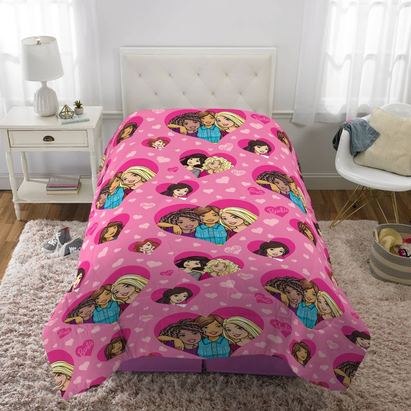 Twin Barbie B Anything Bedding Bundle