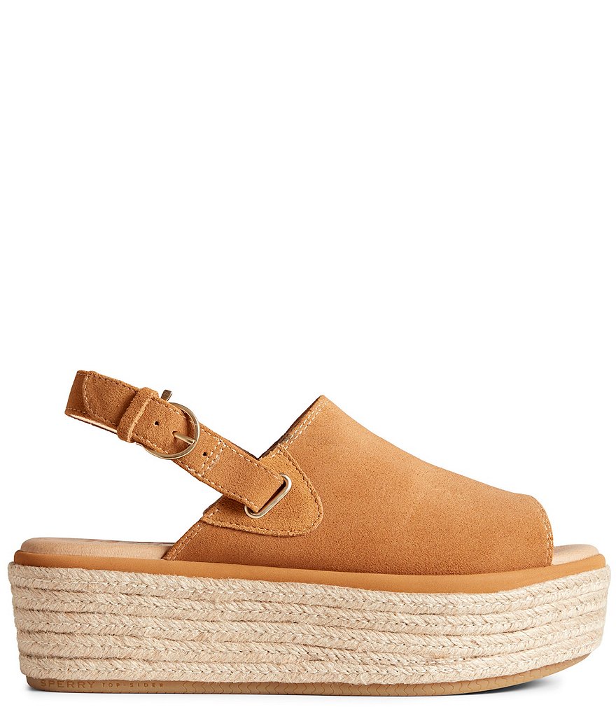 Sperry Delmare Plushwave Flatform Espadrille Sandals
