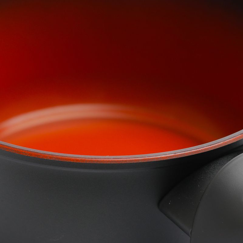 Gibson Tosca Terra-Cotta 1.4 Quart Aluminum Sauce Pan