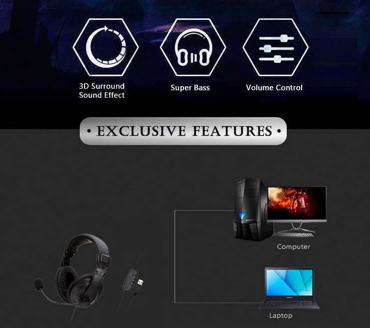 3.5mm Wired Traffic Chat Online Gaming One Ear Headphone with Microphone for Playstation 4 PS4 Pro PS4 Slim Nintendo Switch Laptop Xbox One S X