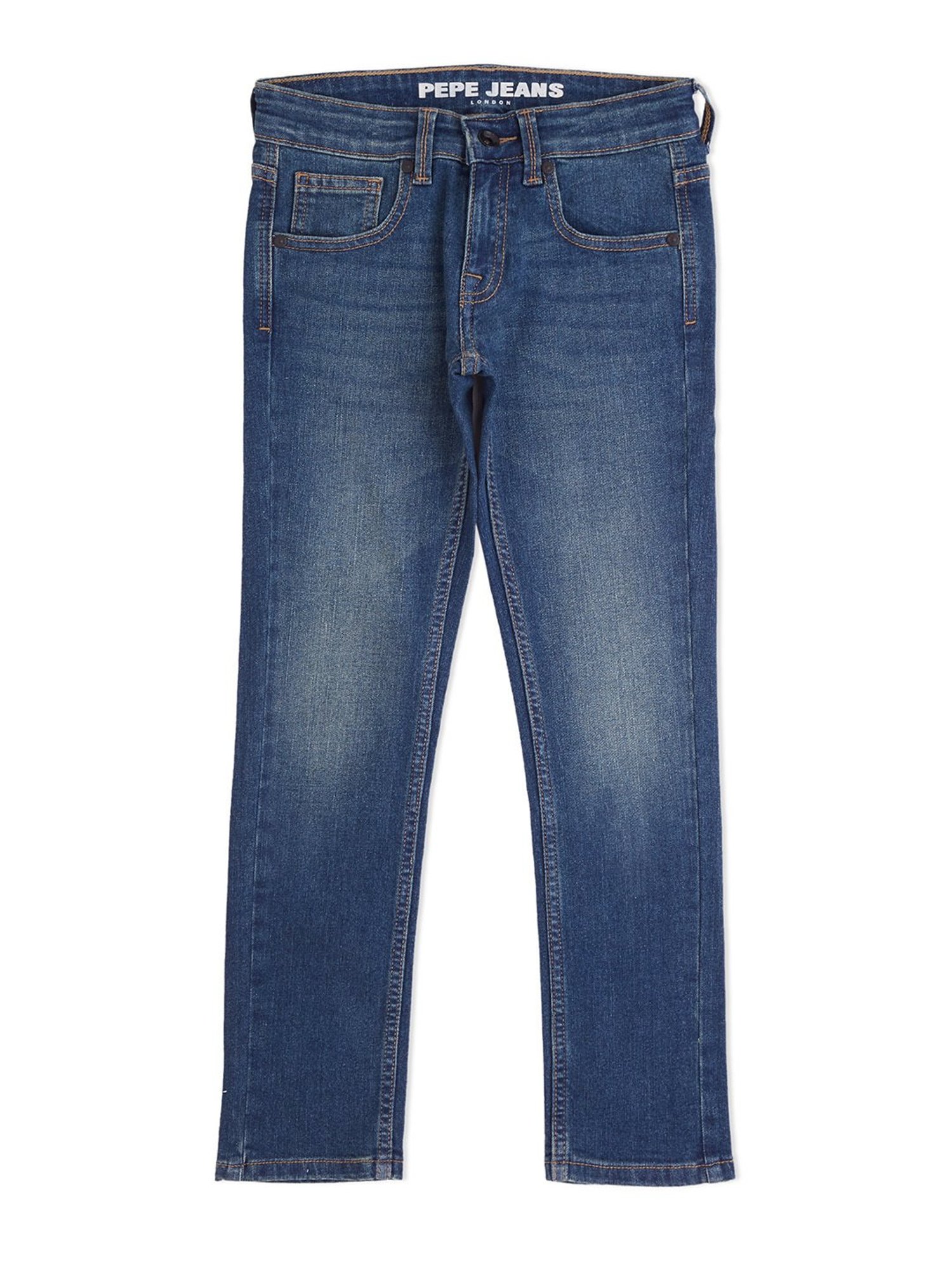 Palm Tree Boys Grey Washed Jeans