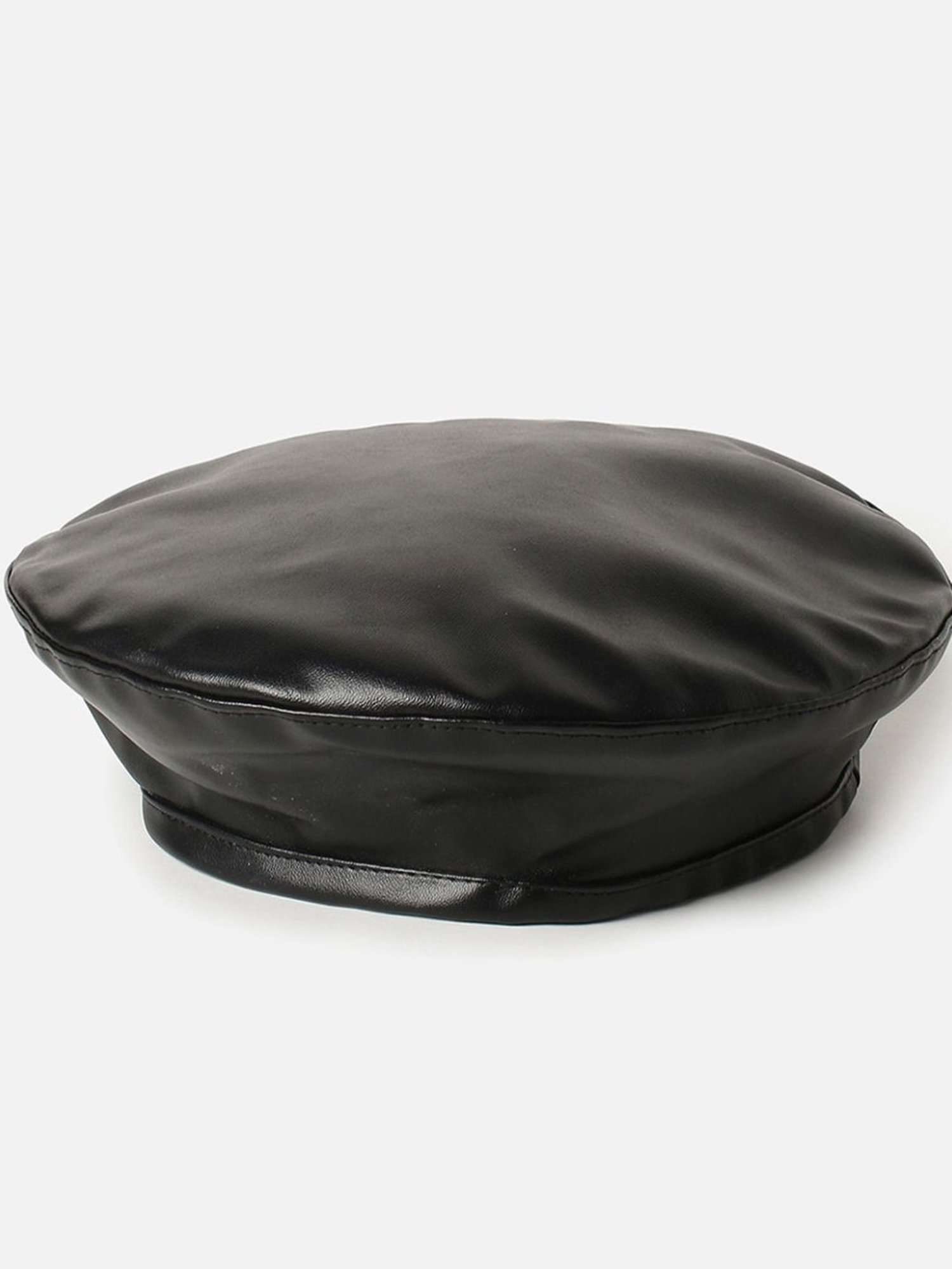 HauteSauce Black Beret Cap