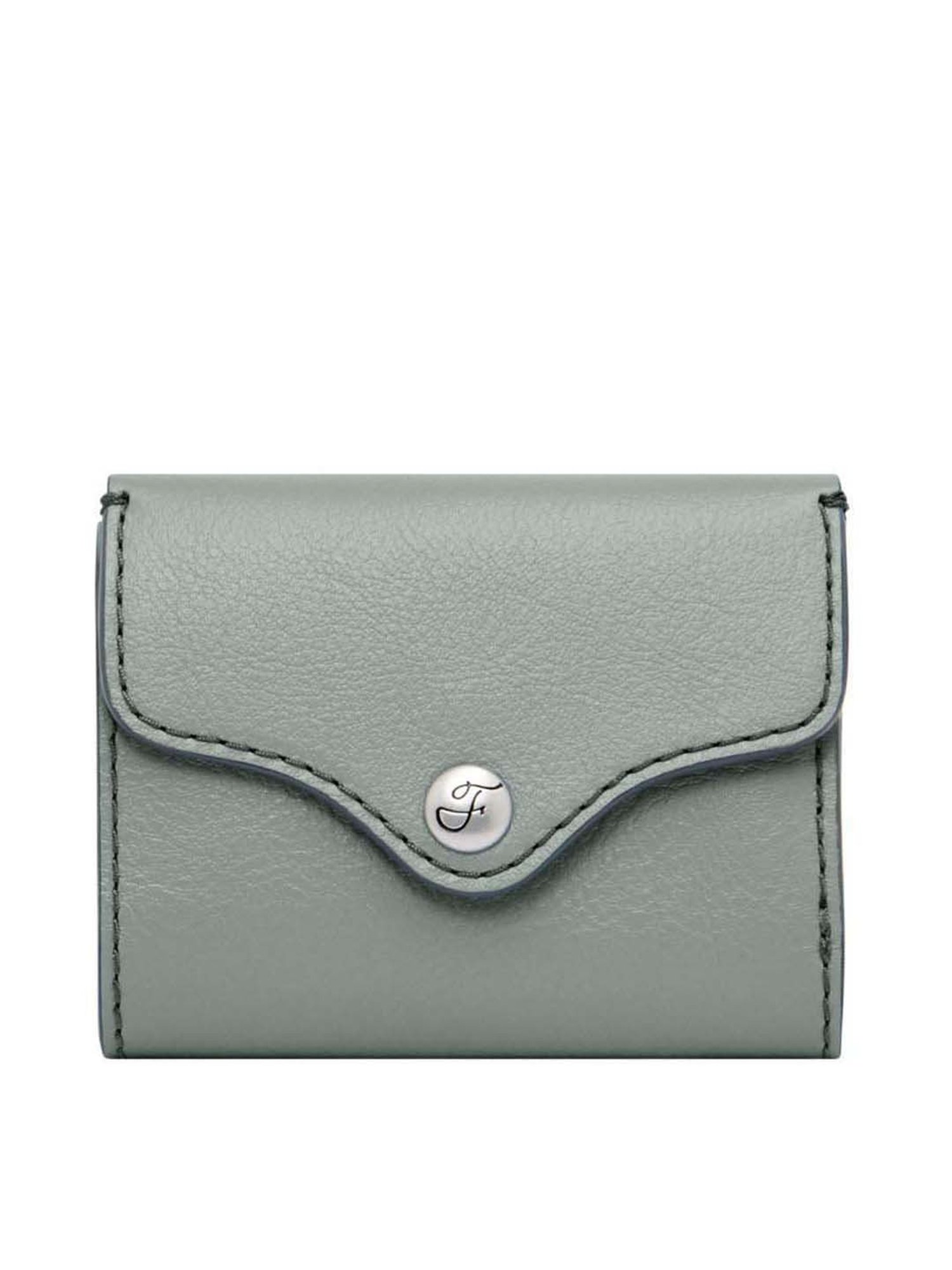 Fossil Heritage Blue Solid Wallet for Women