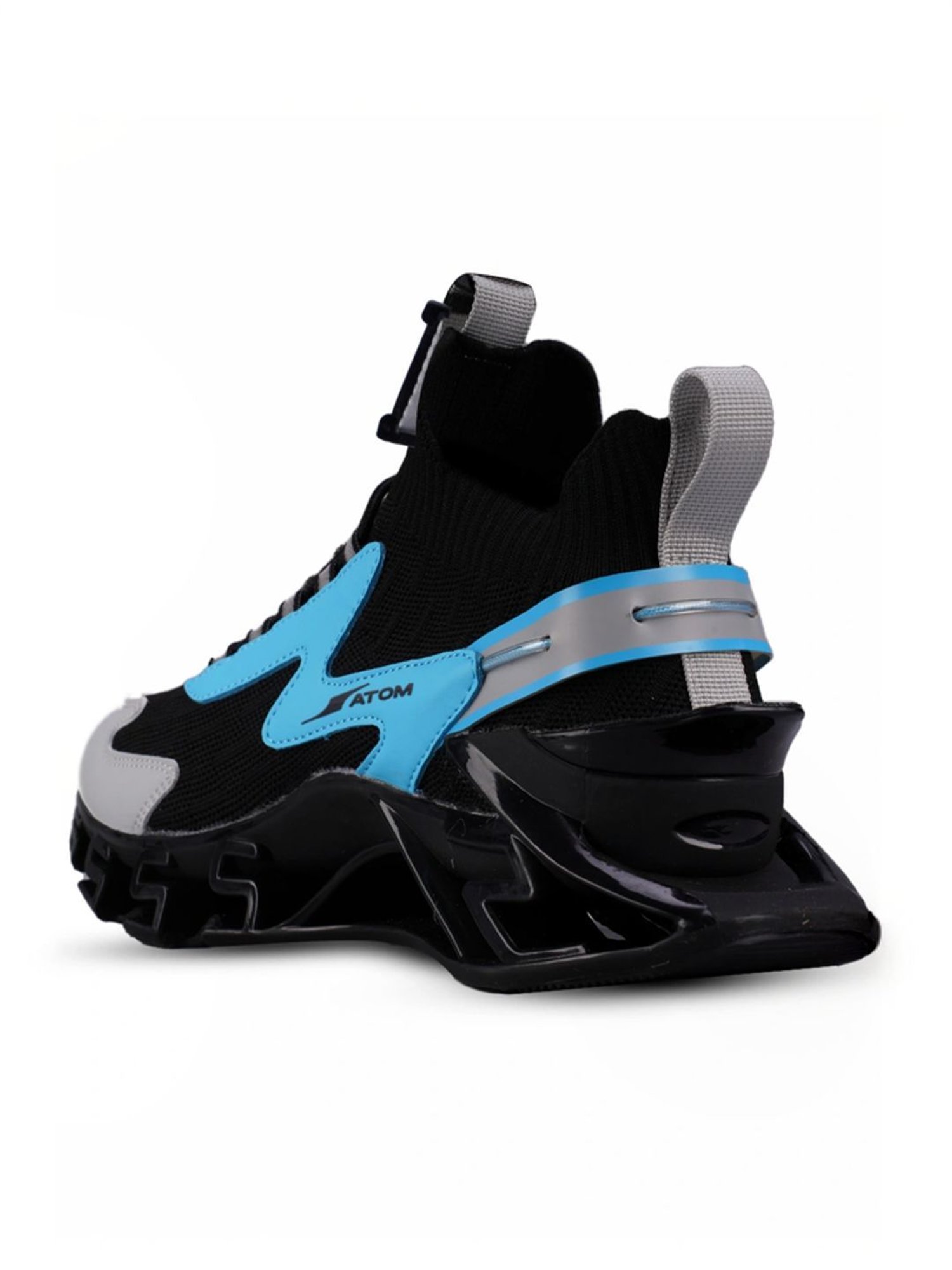 Atom Men's Spring Edge Alpha 2 Black Running Shoes