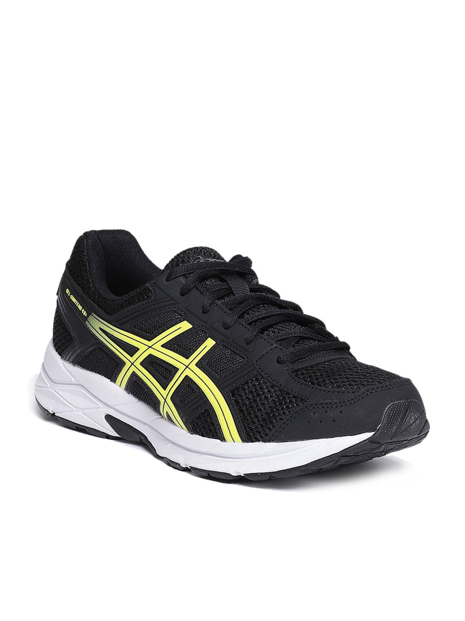 Asics Men's GEL-Contend 4B+ Black Running Shoes