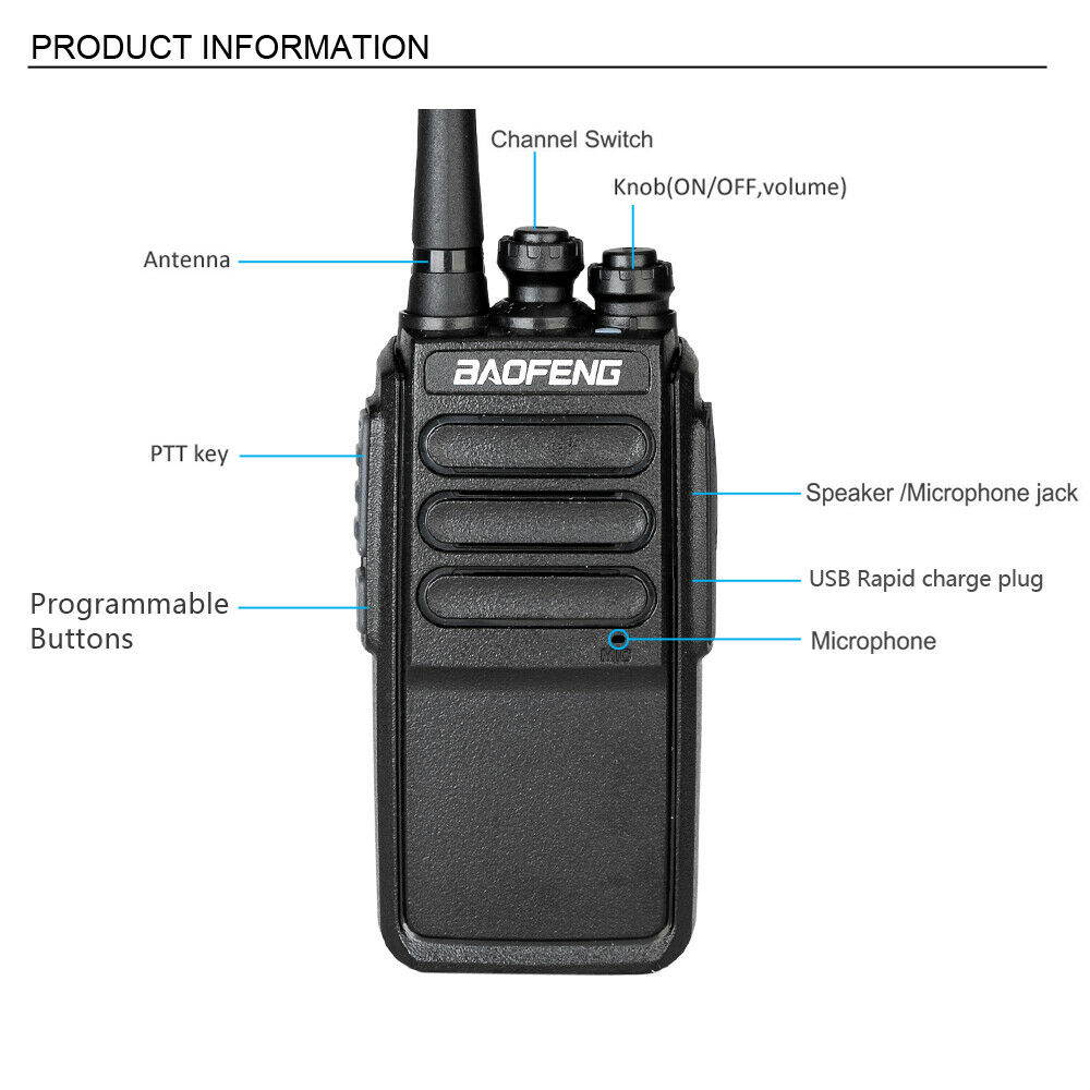 New Promotion for Baofeng DM-V1 DMR Digital Radio UHF 400-470MHz 1024CH Portable Ham Walkie Talkie