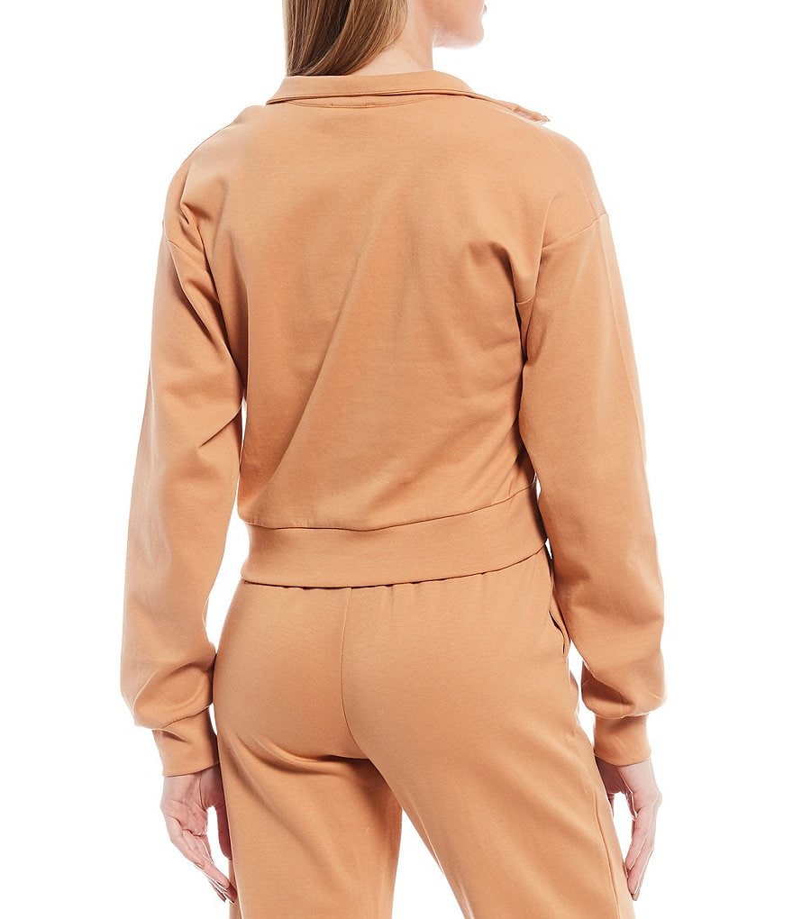 Karen Kane Short Sleeve Tie-Dye Hoodie