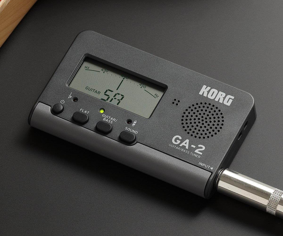 Korg GA-2 Handheld Guitar and Bass Tuner Black