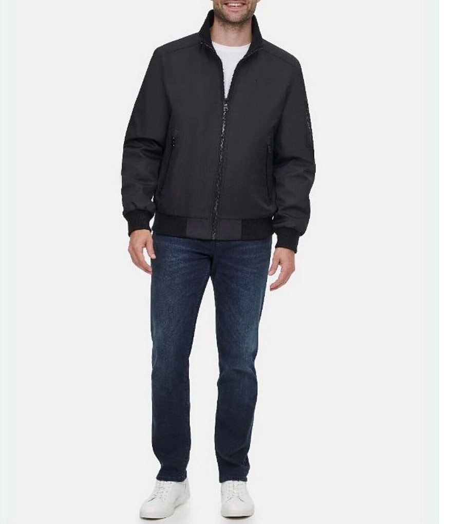 Calvin Klein Classic Ripstop Full-Zip Bomber Jacket