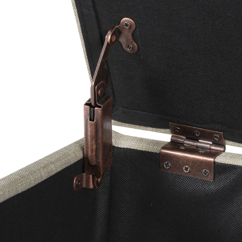 Storage Ottoman Tan - HomePop