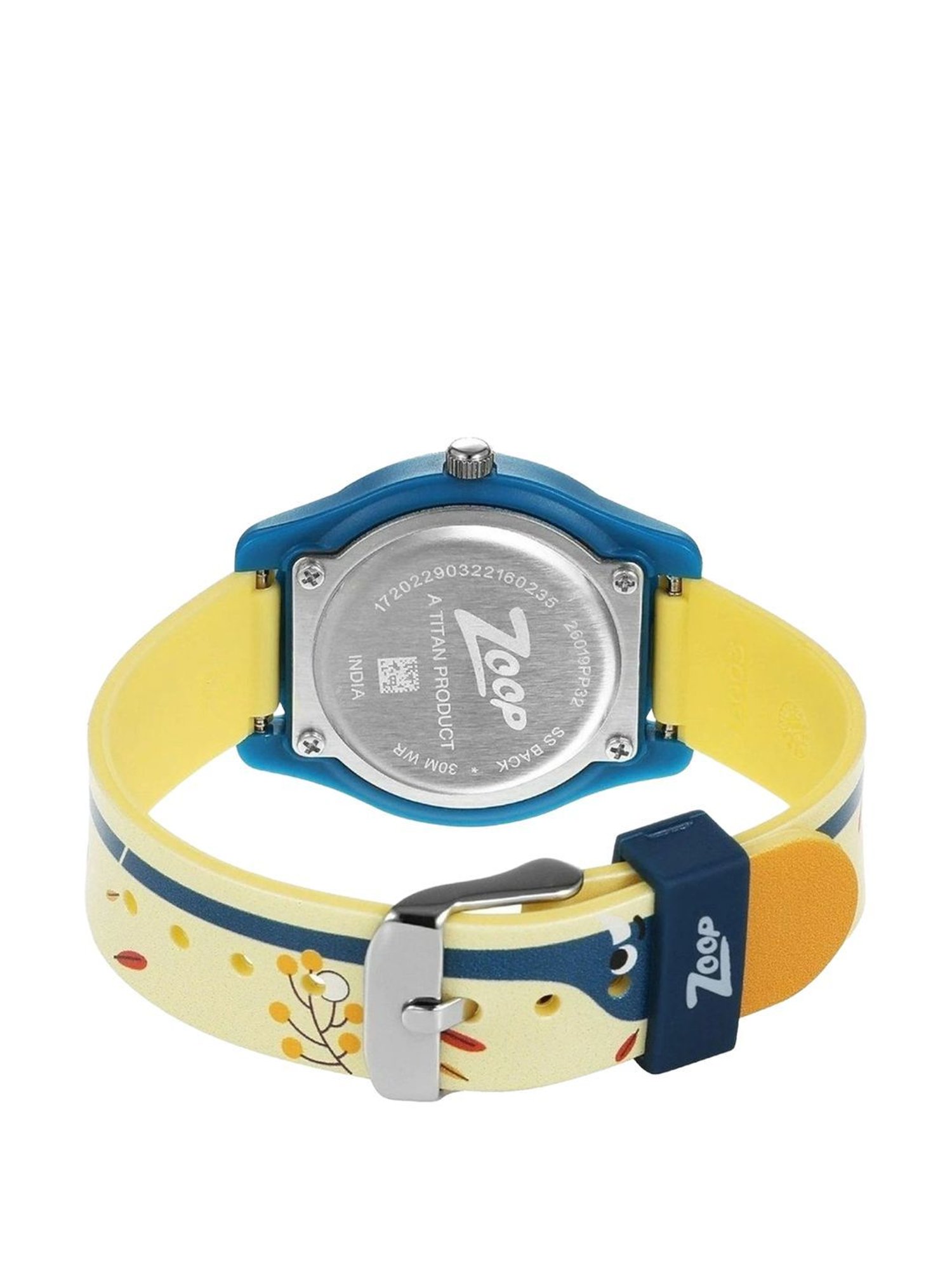 Zoop NS26019PP32W Unisex Analog Watch