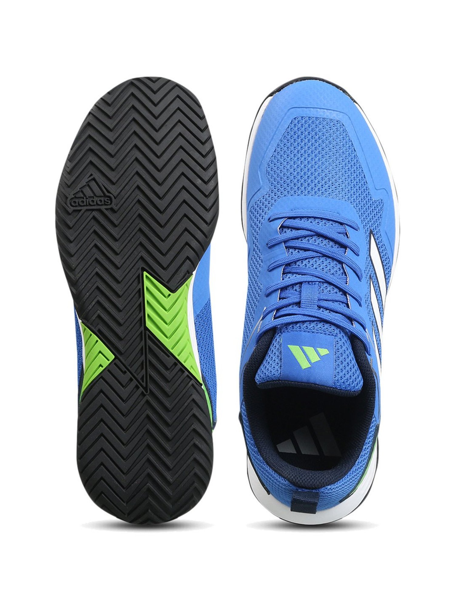 Adidas Men's BASELINER V2 TENNIS Blue Tennis Shoes