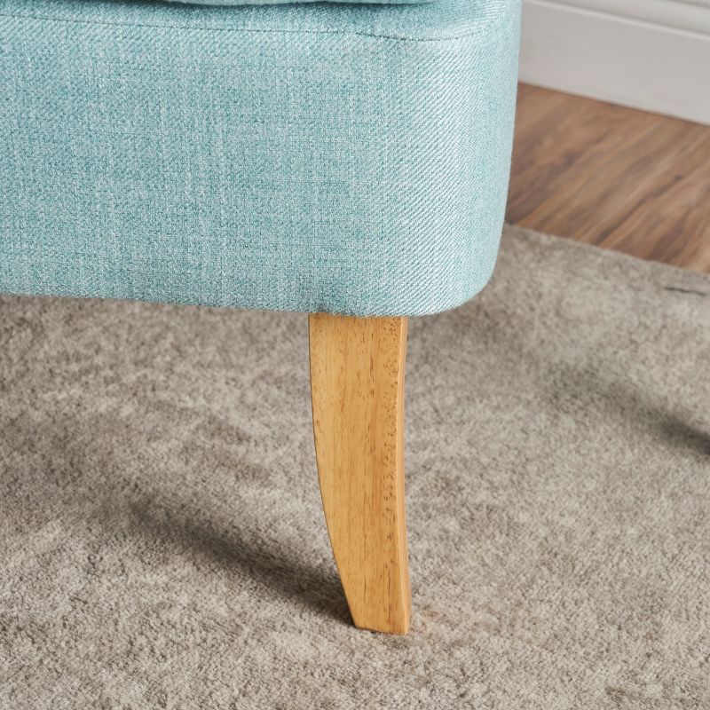 Ali Upholstered Loveseat Dark Shadow Blue - HOMES: Inside + Out