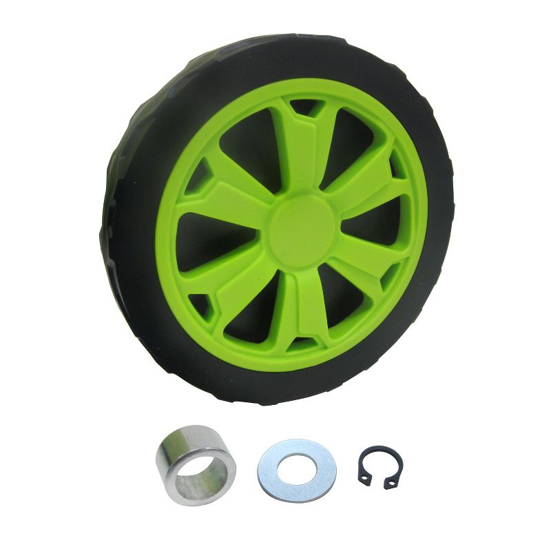 Sun Joe MJ403E Electric Lawn Mower Rear Wheel Assembly.