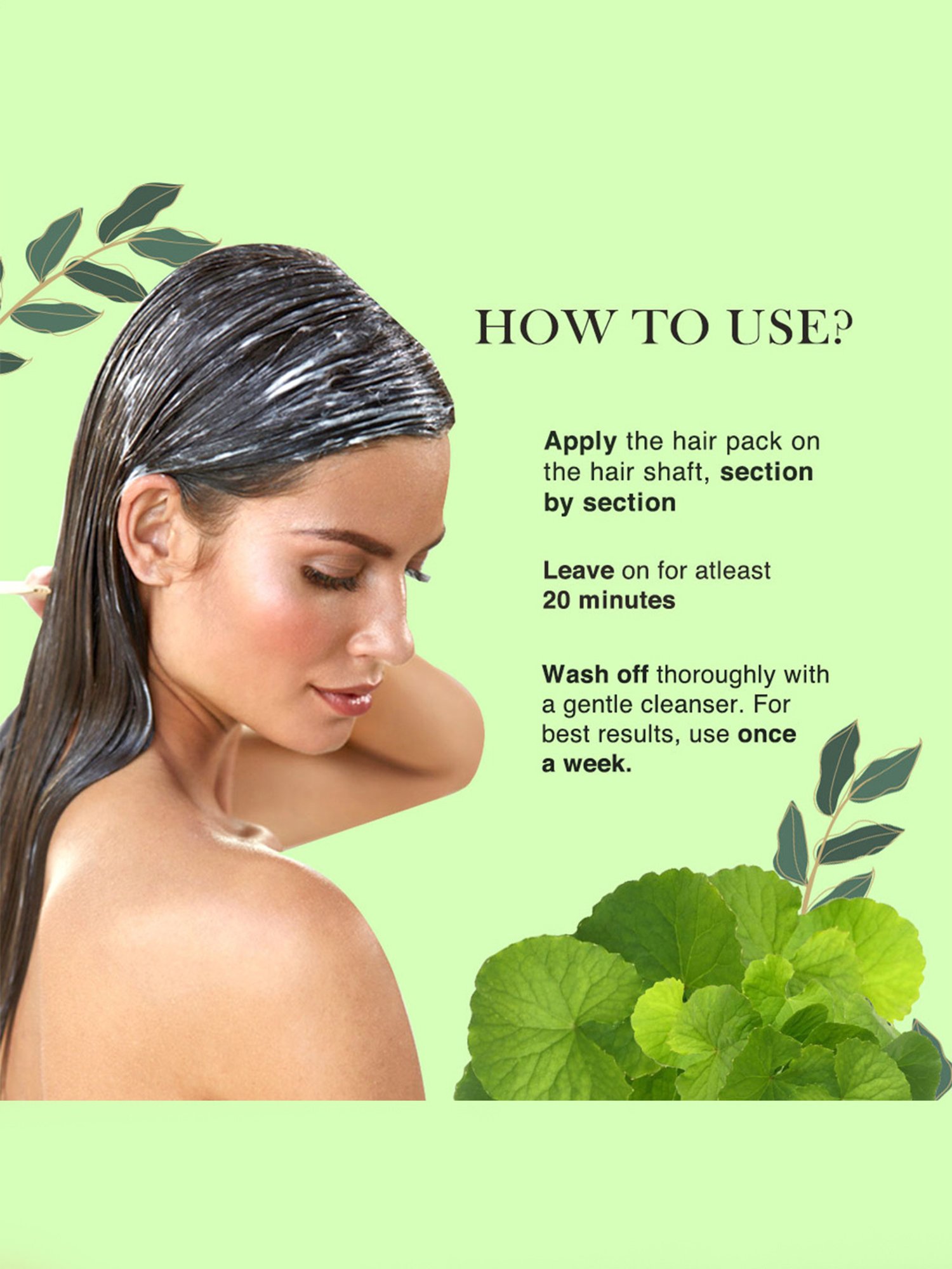 Richfeel Brahmi Intensive Repair Hair Pack - 500 gm