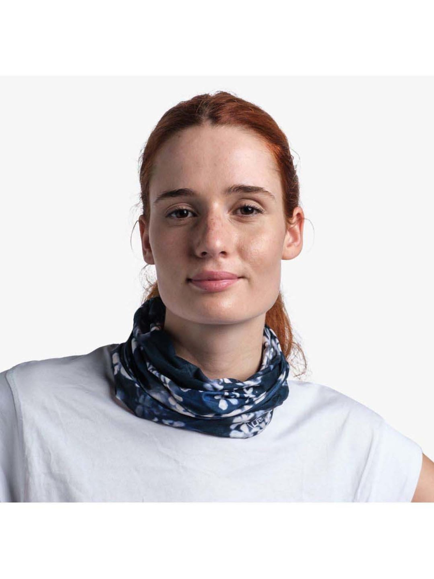 BUFF Coolnet UV Mims Blue Printed Bandana