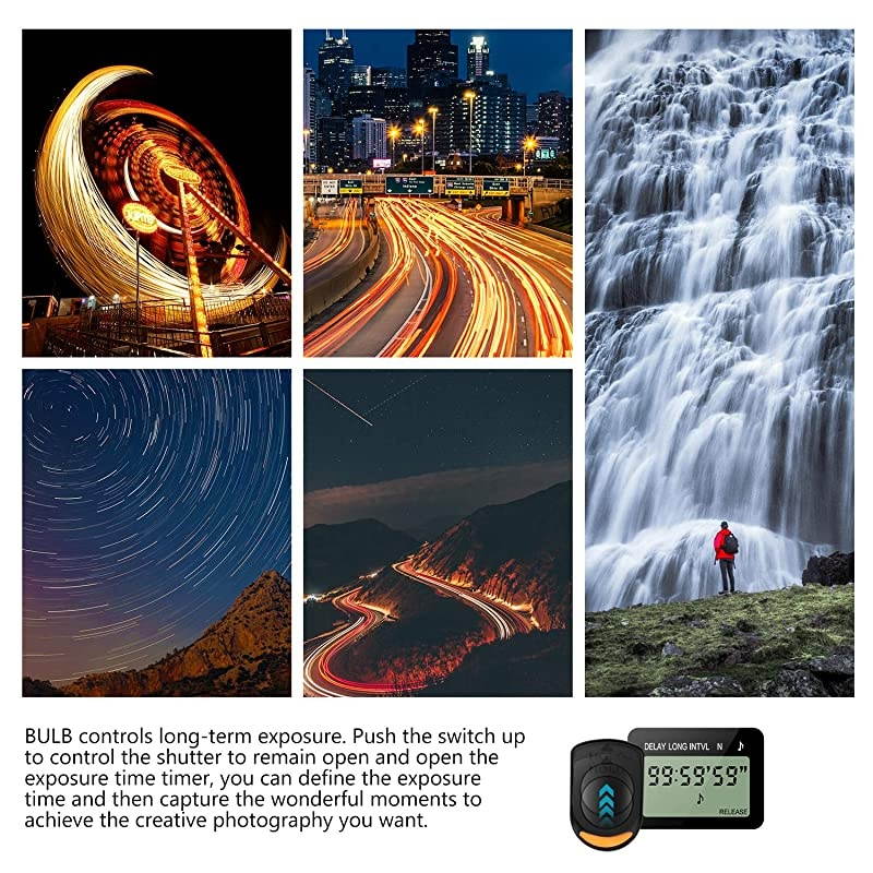 LCD Timer Shutter Release Remote Control for Canon 700DT5i 650DT4i 550DT2i 500DT1i 350DXT 400DXTi 1000DXS 450DXSi 60D 100D and Pentax