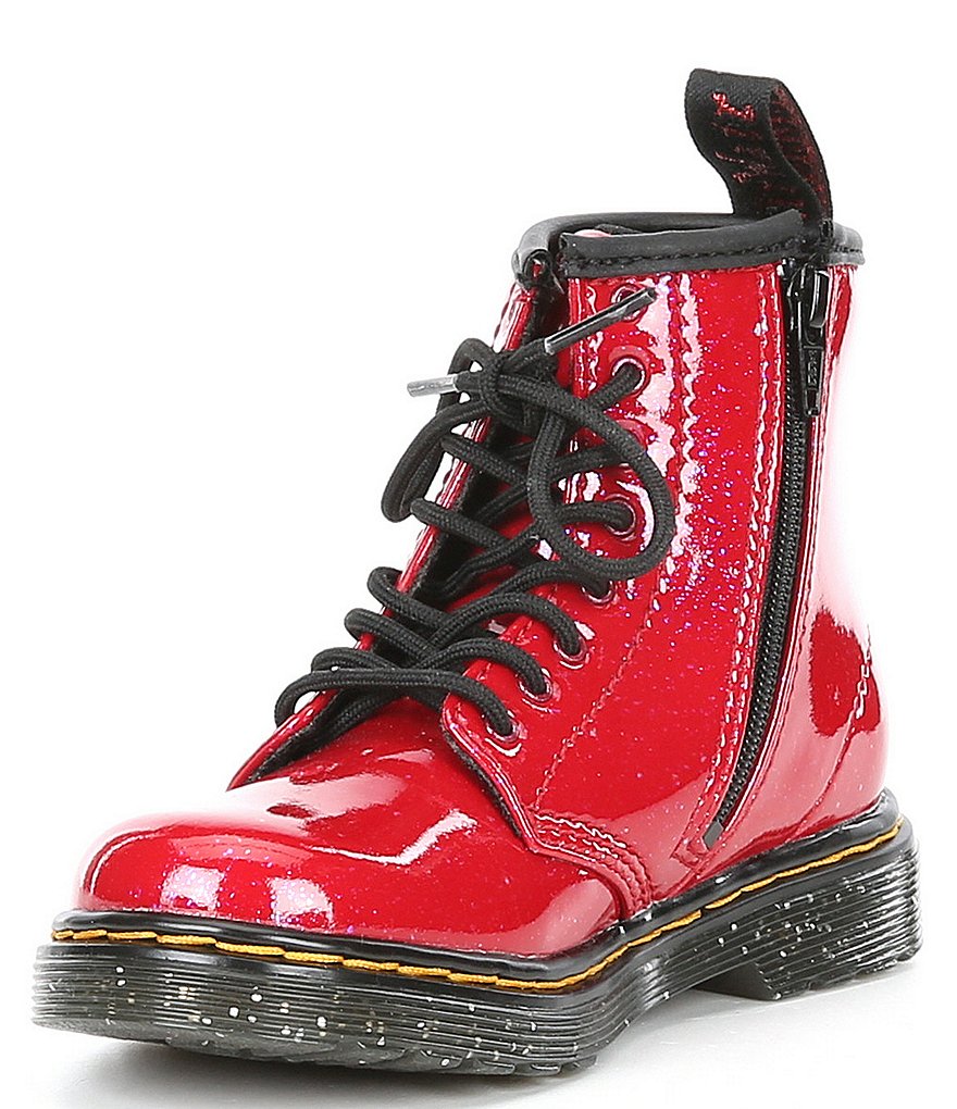 Dr. Martens Girl's 1460 Glitter Boots (Toddler)
