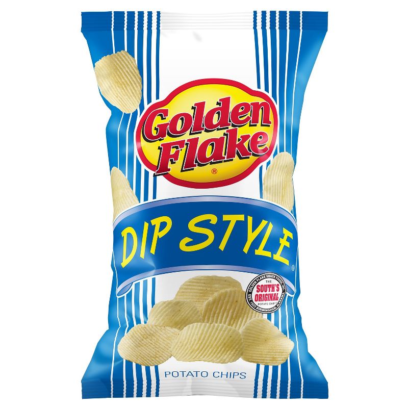 Golden Flake Dip Style Potato Chips - 8oz