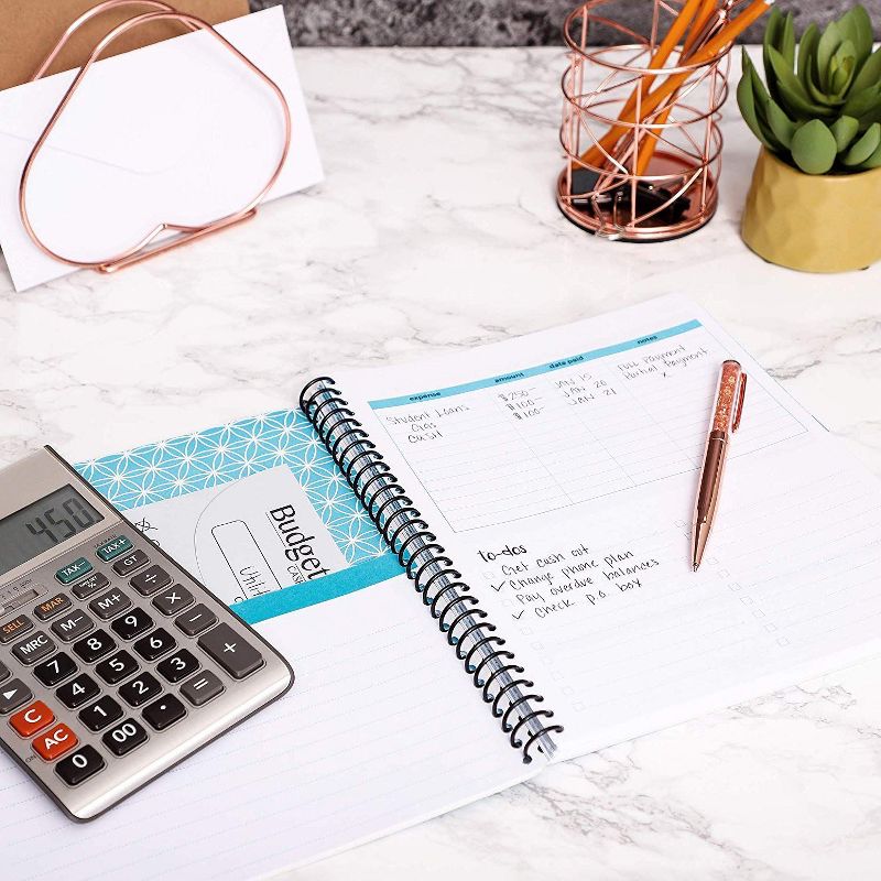 2021-22 Academic Planner 8.5" x 11" Flexible Cover Weekly/Monthly Wirebound Rose - The Home Edit