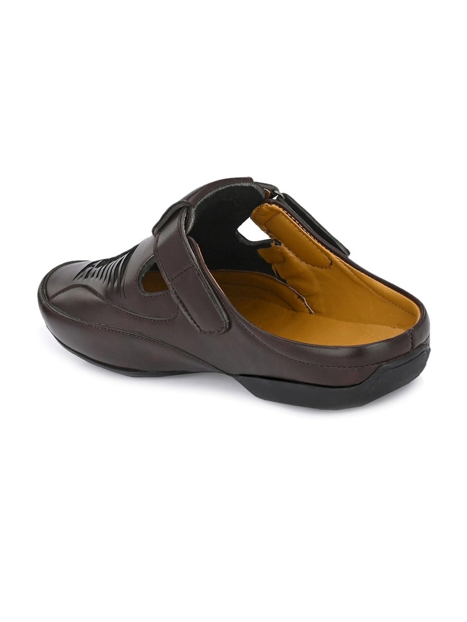 Prolific Men's Roman Brown Mule Shoes