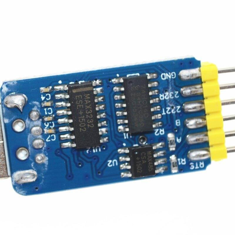 6 in 1 CP2102 USB to TTL 485 232 Huzhuan 3.3V / 5V compatible Six multifunction serial module