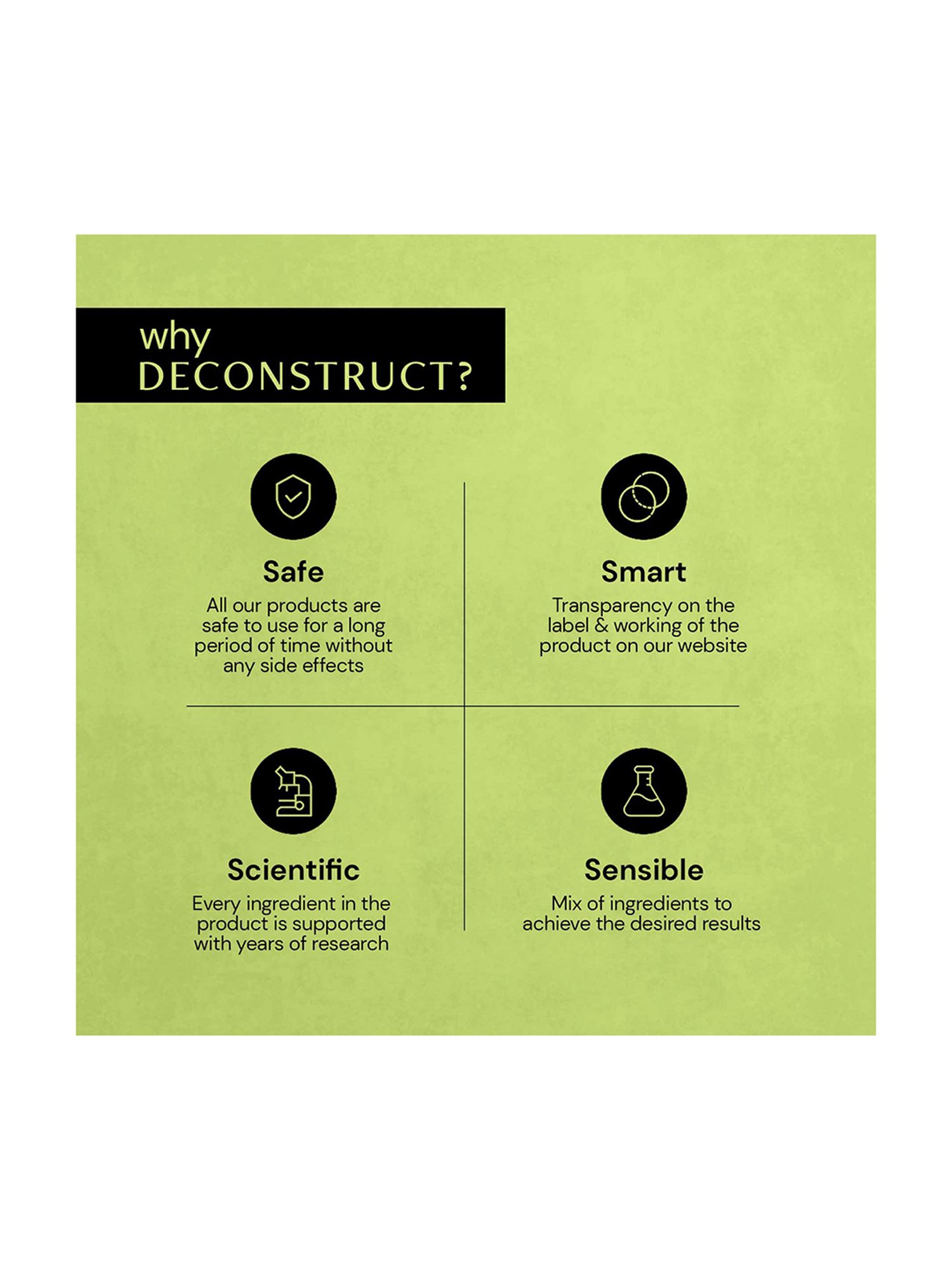 Deconstruct 1% Keratin Complex and 0.1% Biotin Nourishing Shampoo - 200 ml