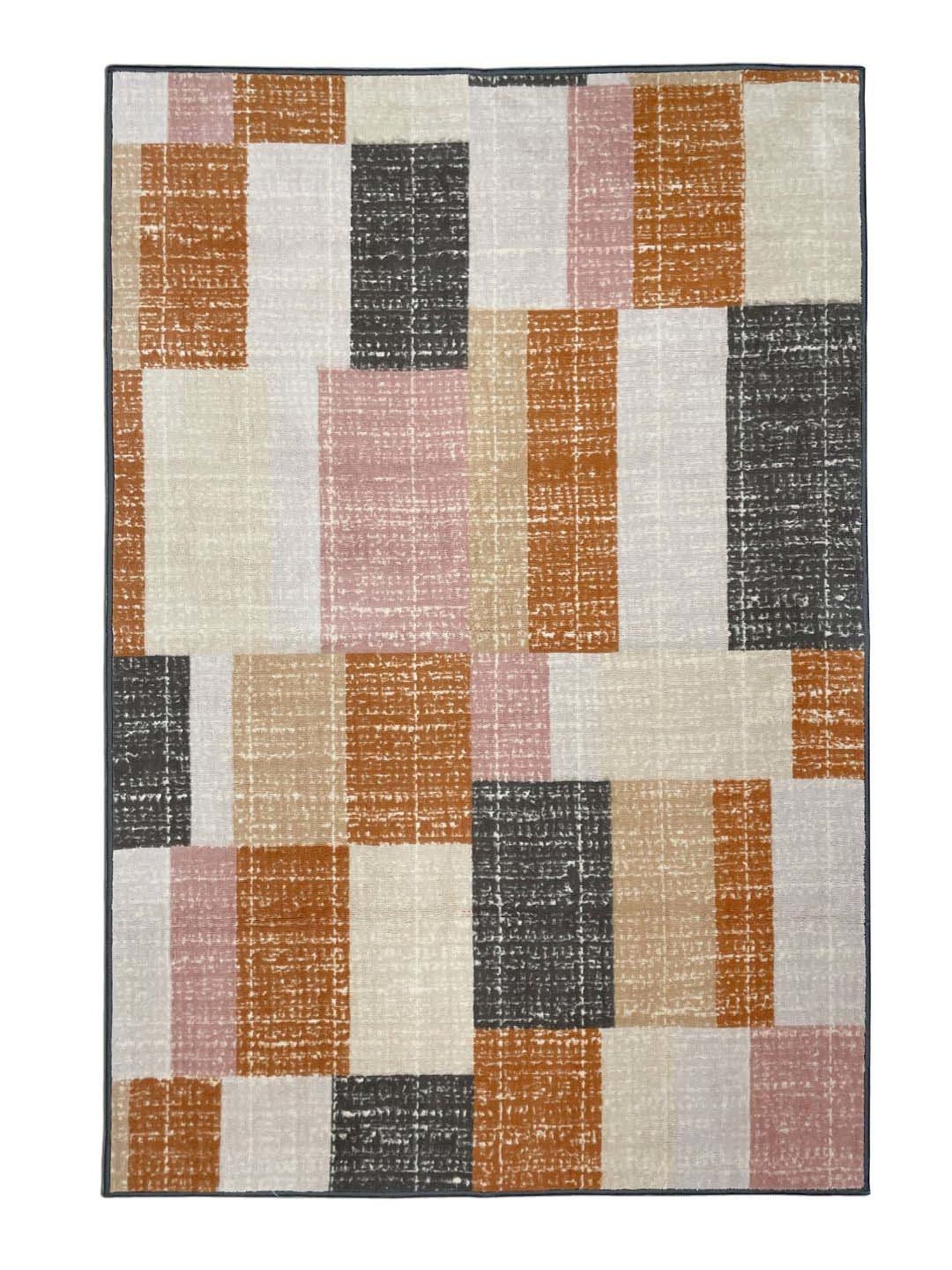 Welspun Blissful Multicolor Polyester 400 GSM Anti Skid Carpet