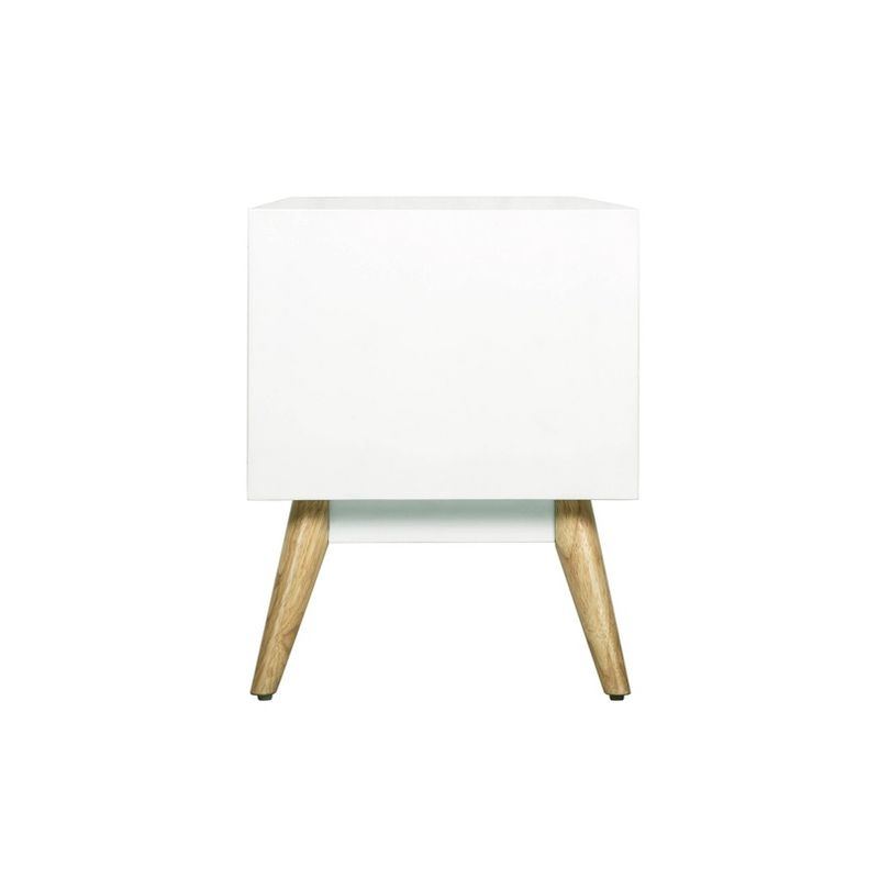 Lilou Media Console French White - Adore Decor