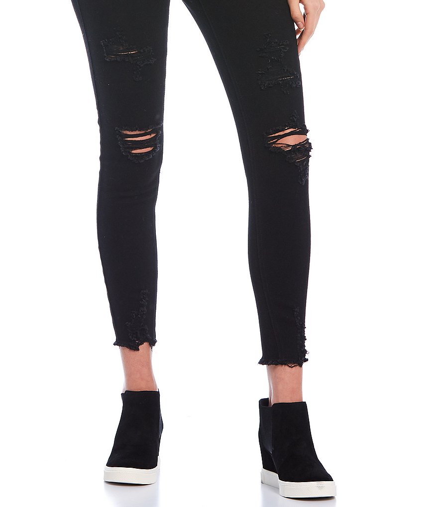 Donald Pliner Pelham Neoprene Mixed Leather Slip-On Wedge Sneakers