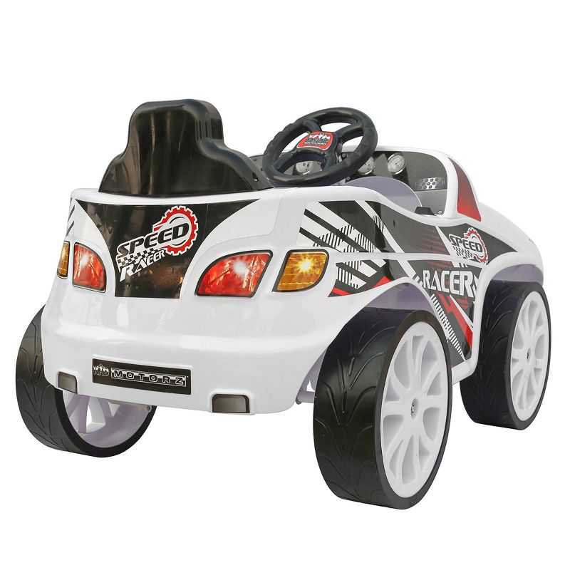 Kid Motorz 6V Speed Racer Powered Ride-On - White