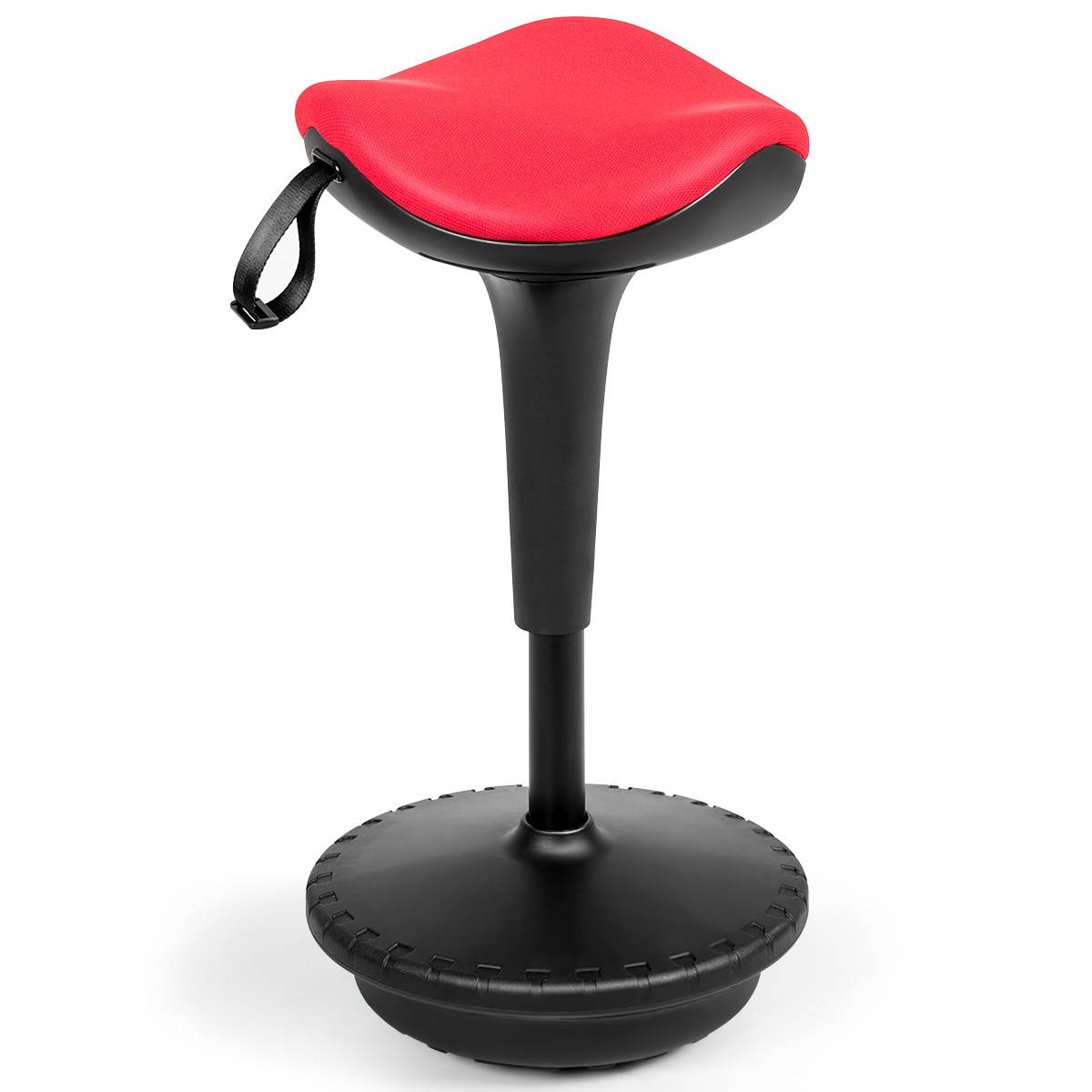 Wobble Stool Standing Desk Chair Height Adjustable Active Sitting Balance Chair Plastic Low Back