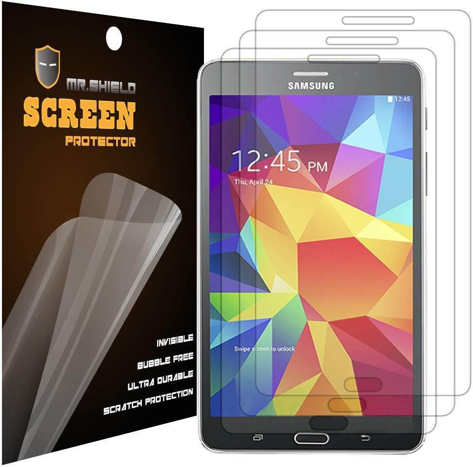 Mr.Shield for Samsung Galaxy Tab 4 7.0 7inch Anti-Glare Screen Protector [3-Pack] with Lifetime Replacement