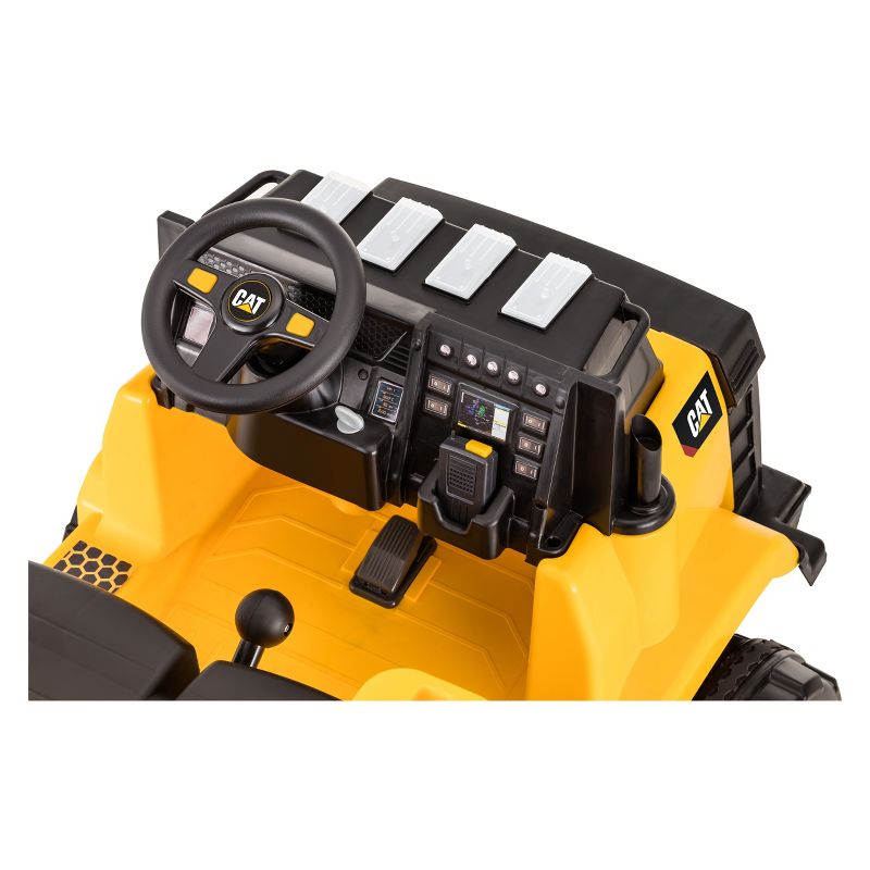 Kid Trax 12V CAT Mining Dumptruck Powered Ride-On - Yellow