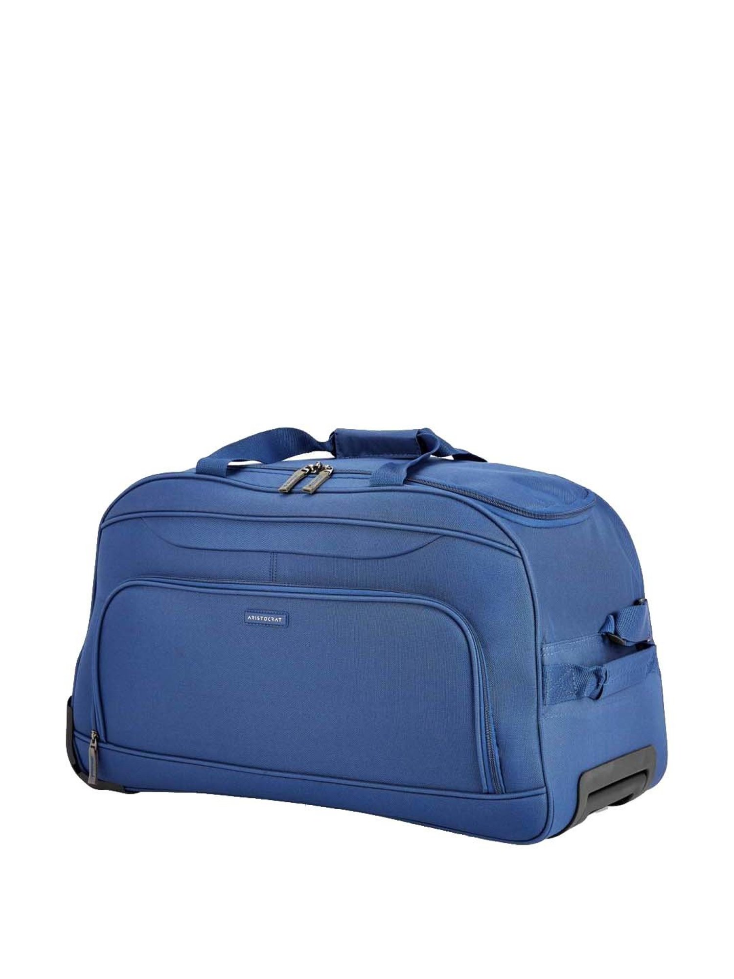 Aristocrat Blue Medium Soft Duffle Trolley - 63.5 cm
