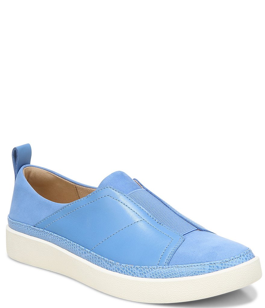 Vionic Zinah Leather Slip-On Sneakers
